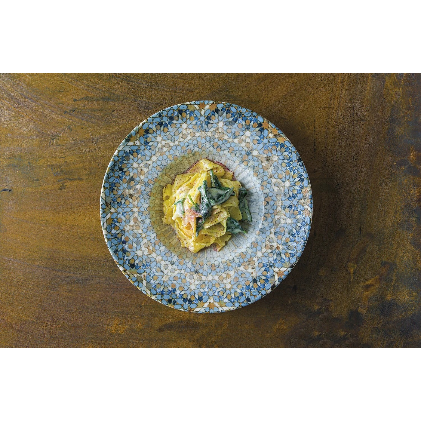 Bonna Mosaic Pasta Plate Bonna Mosaic Pasta Plate
