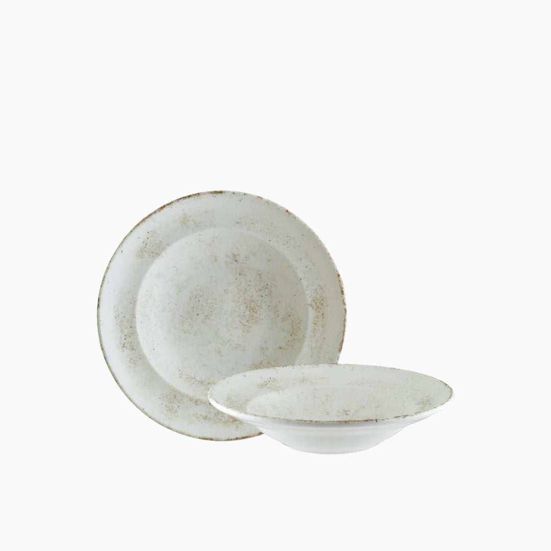 Bonna Nacrous Matt Gourmet Deep Pasta Plate