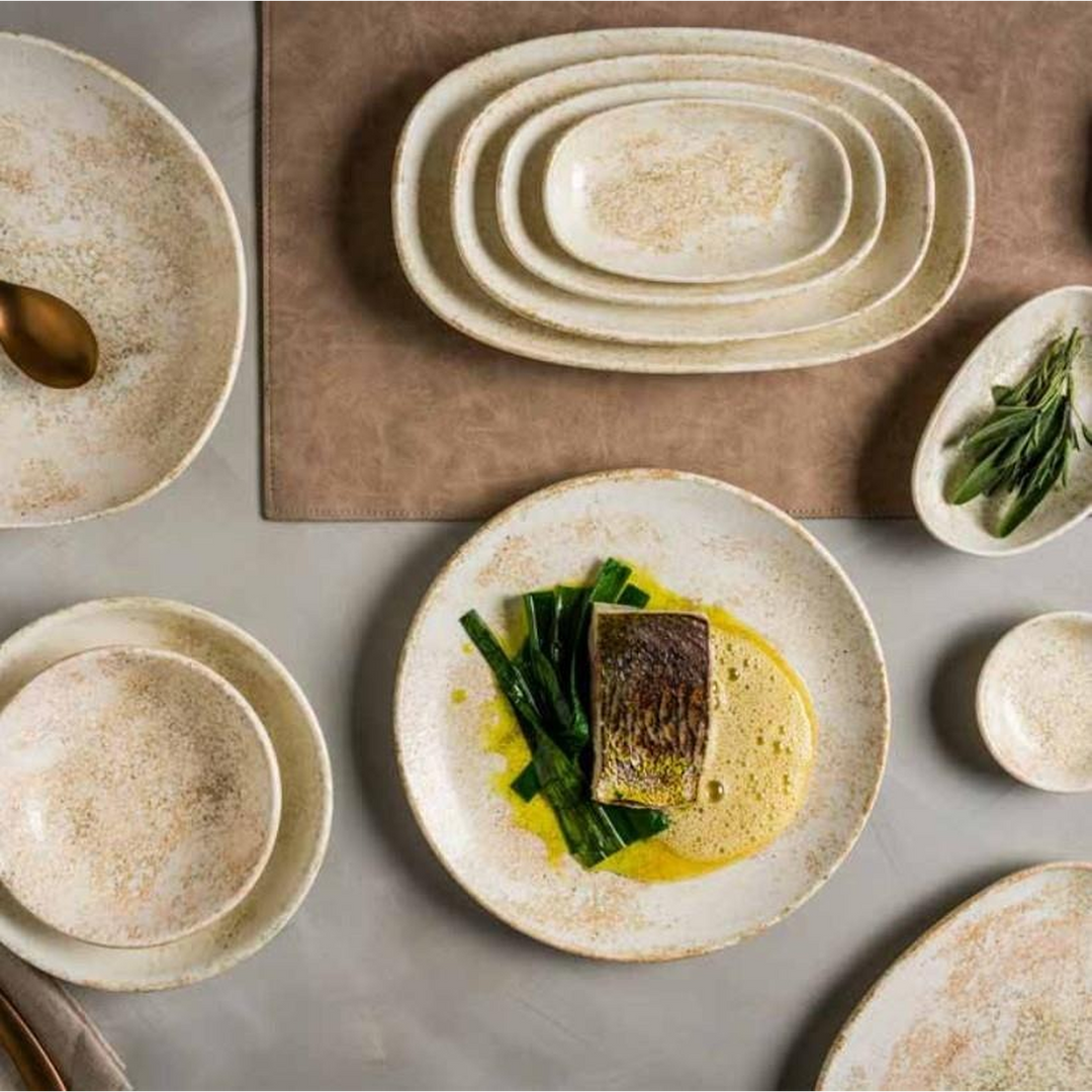 Bonna Nacrous Matt Oval Platter
