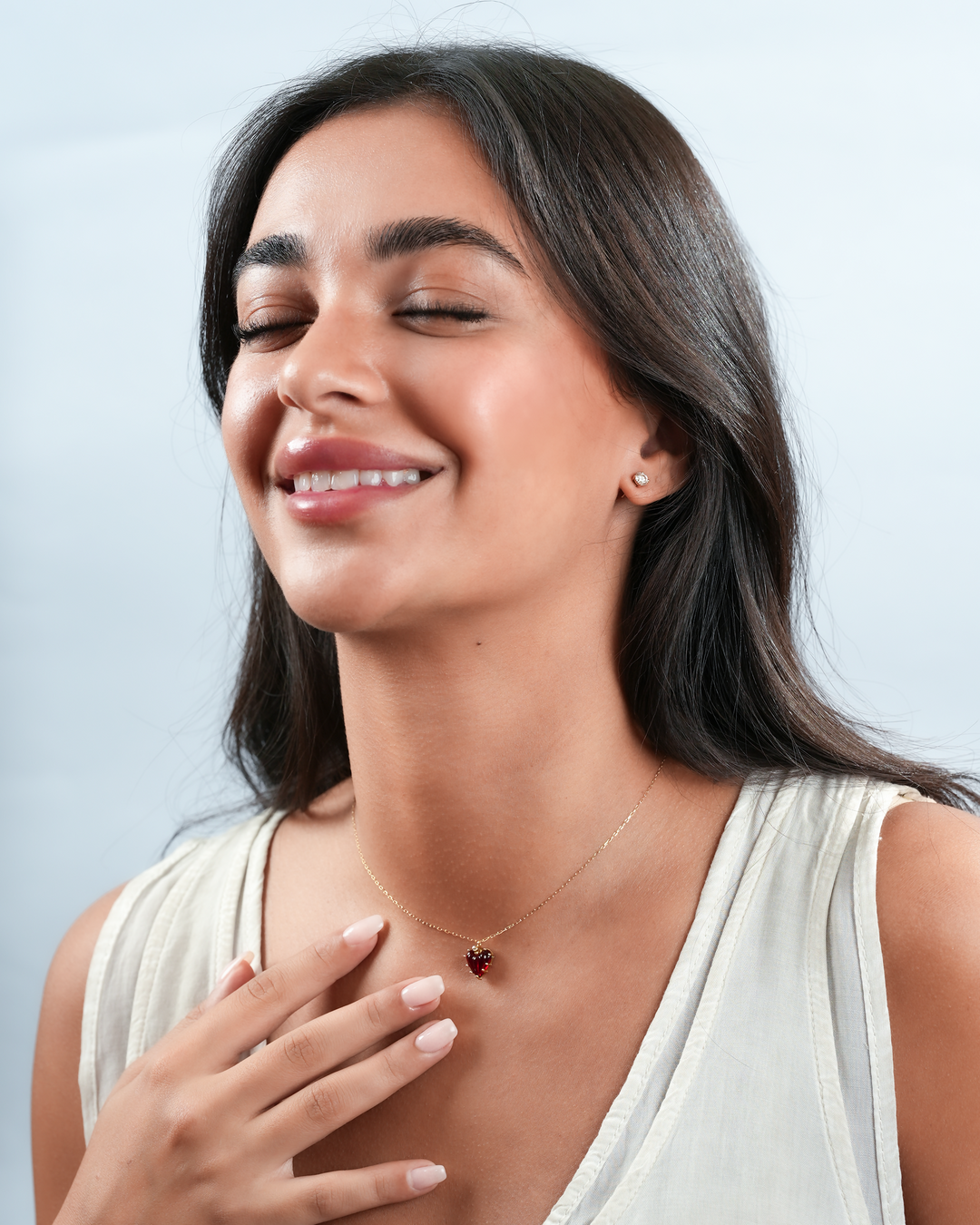 Baby Chic Jewelry Glowing Heart Necklace