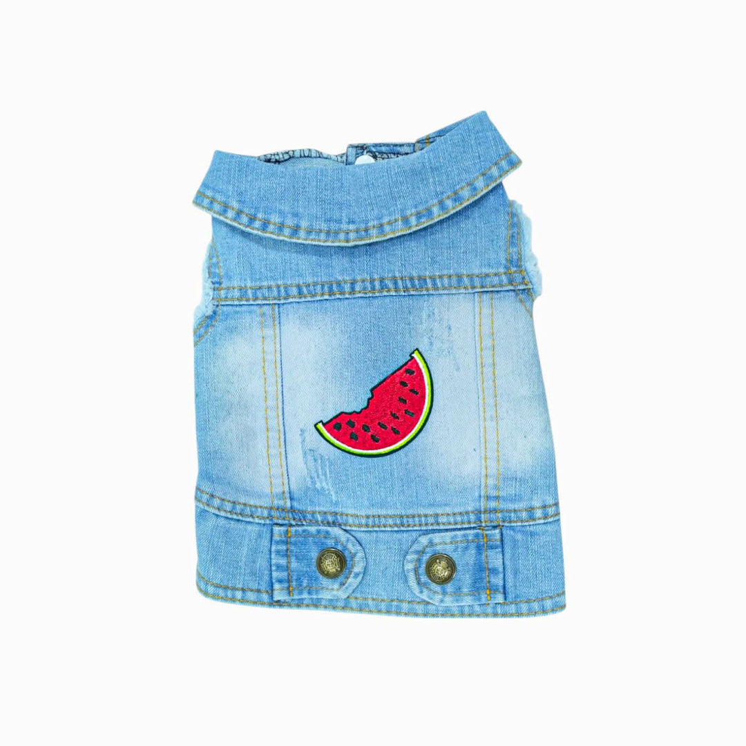 Best Buddies Dog Jeans Jacket - HUNA