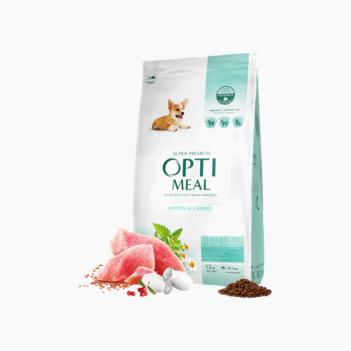Club4Paws Op All Breeds Turkey Dry Food For Puppy 12kg