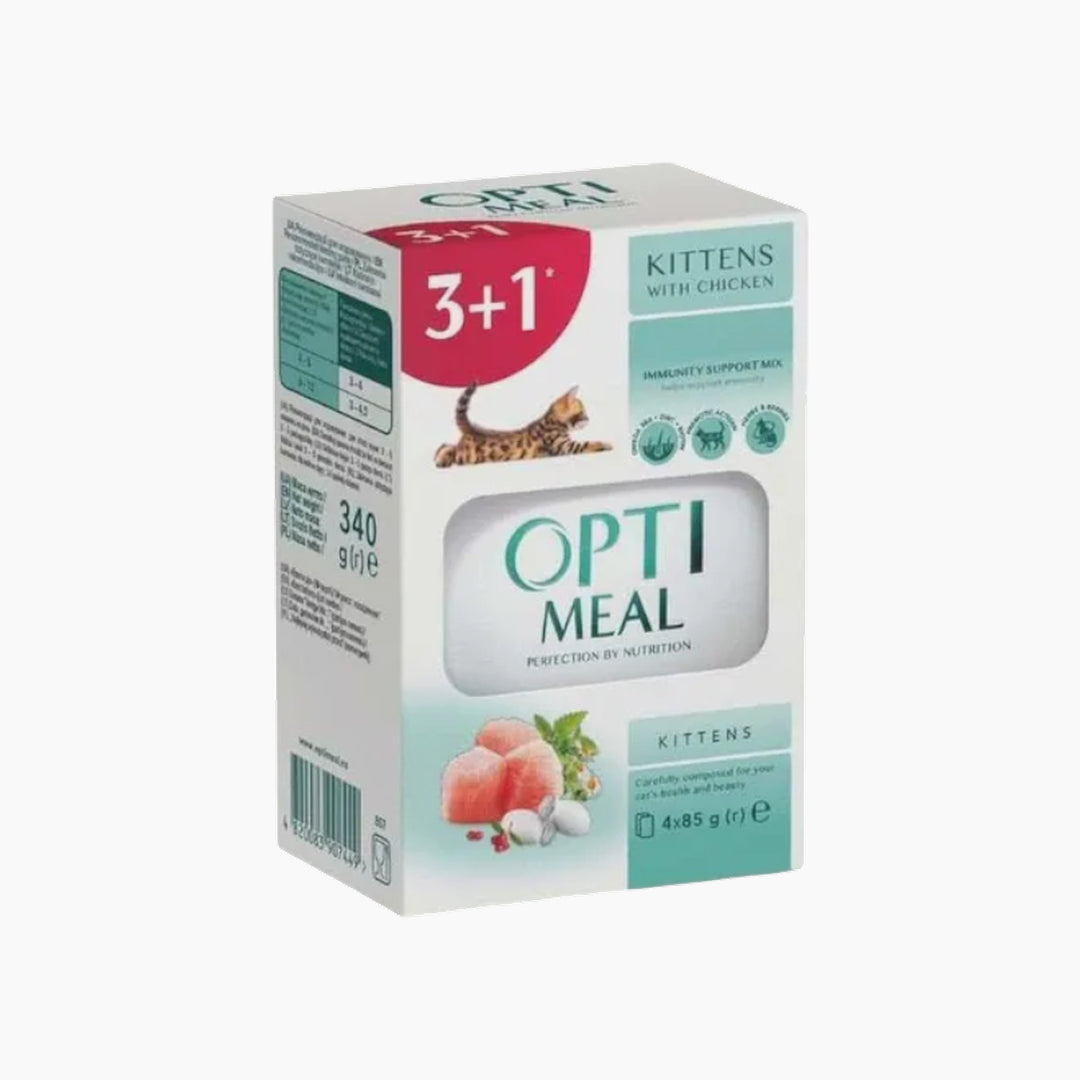 Club4Paws Op Chicken Wet Food For Kitten  (3+1) 340gm