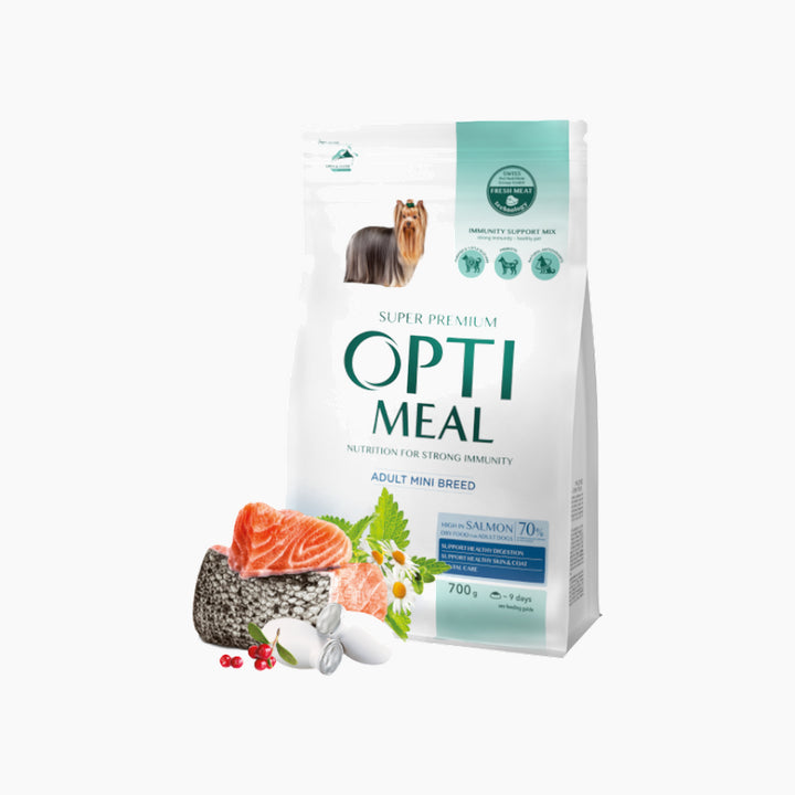 Club4Paws Op Miniature Salmon Dry Food For Adult Dog 700gm