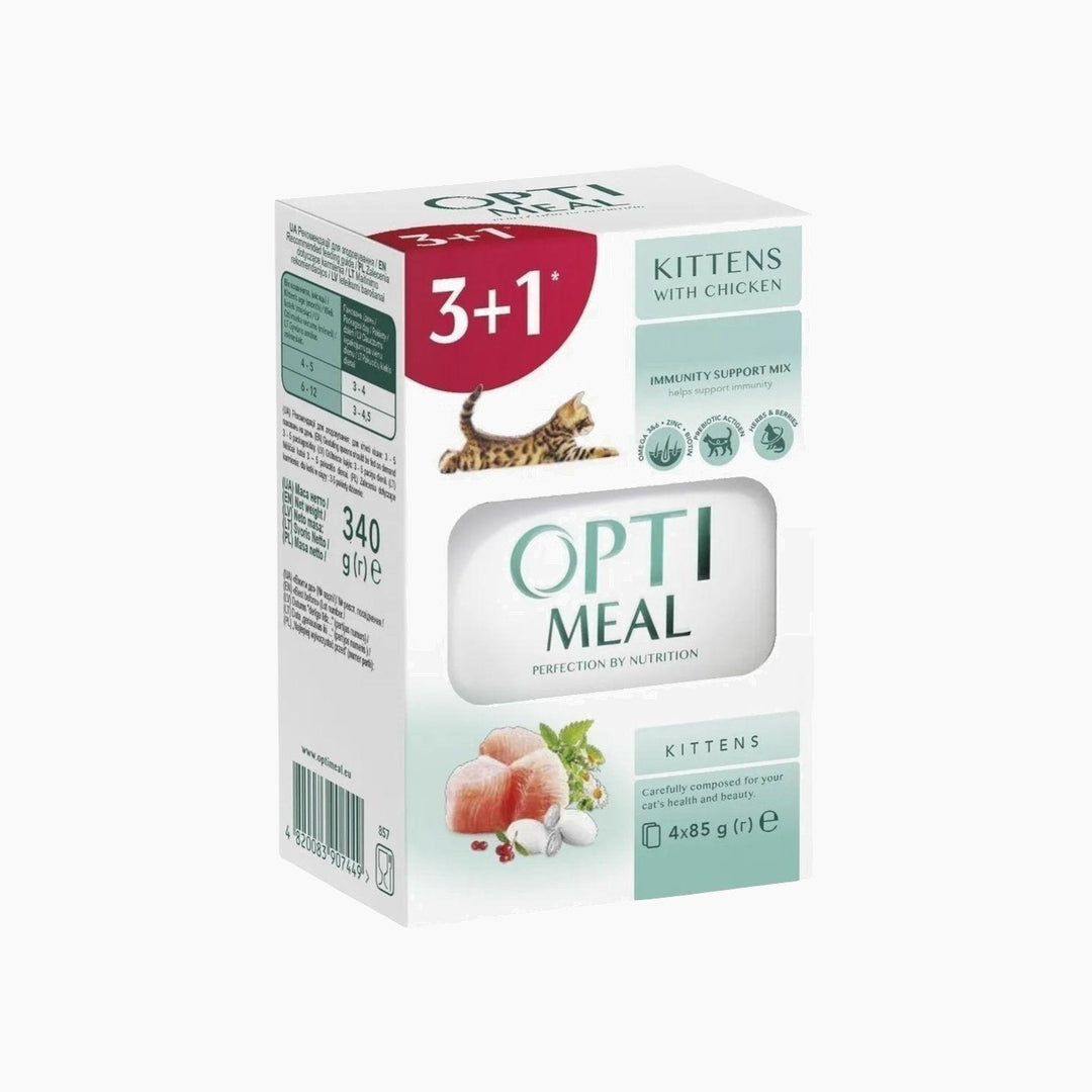 Club4Paws Op Set Wet Food For Sterilised Cat (3+1)