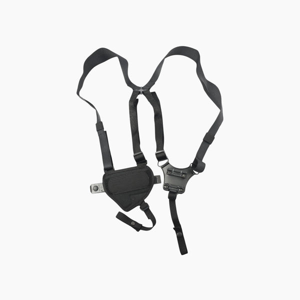 Nylon Ambidextrous Horizontal Shoulder Slide Holster, Medium