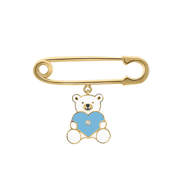 Teddy Bear Pink Pin - HUNA