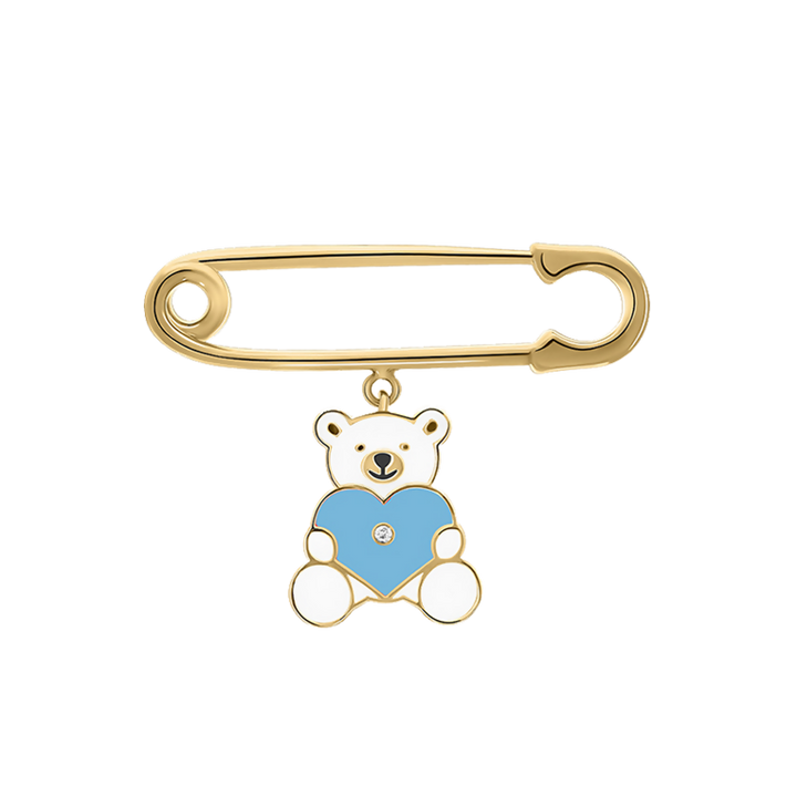 Teddy Bear Pink Pin - HUNA