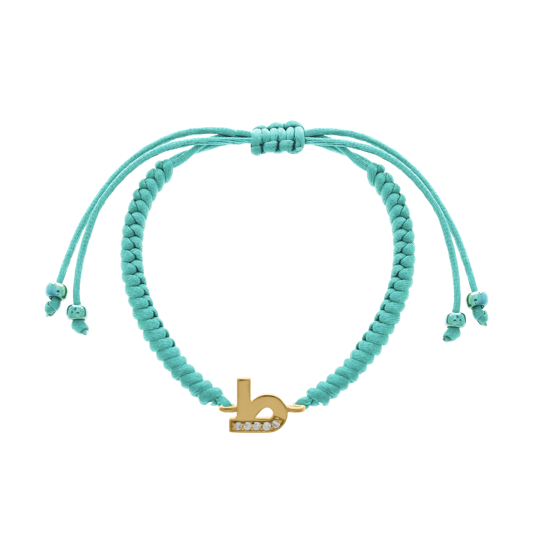 Baby Chic Fine Jewelry Arabic Initial Letter Bracelet - HUNA