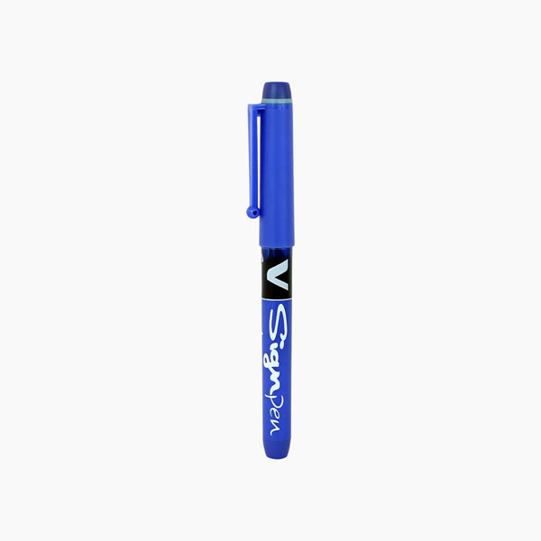 V Sign Pen Blue