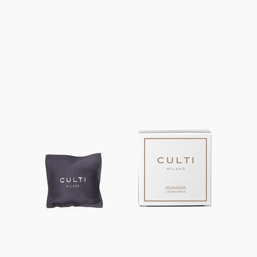 Culti Milano car sachet in Mediterranea fragrance