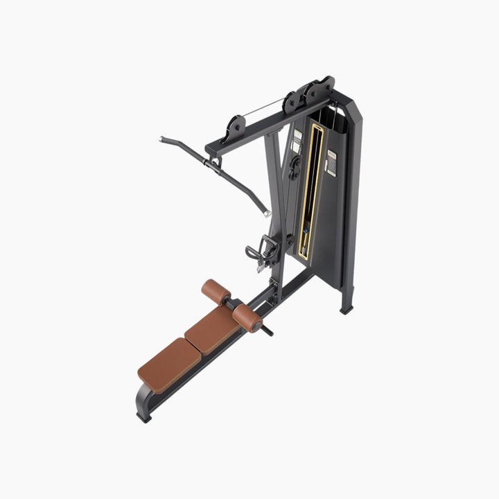 Dual-functional 2-in-1 trainer with metallic black frame