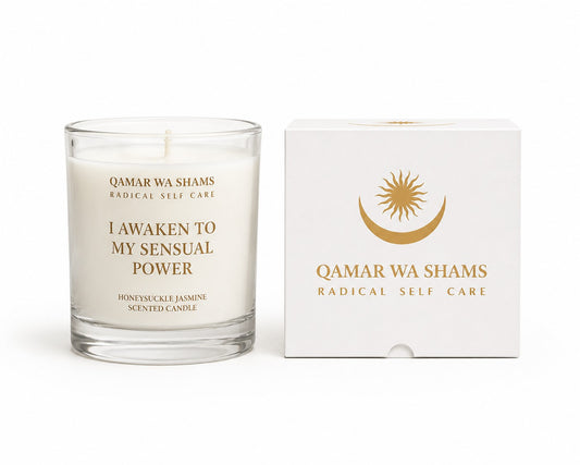 Qamar Wa Shams Honeysuckle Jasmine Candle