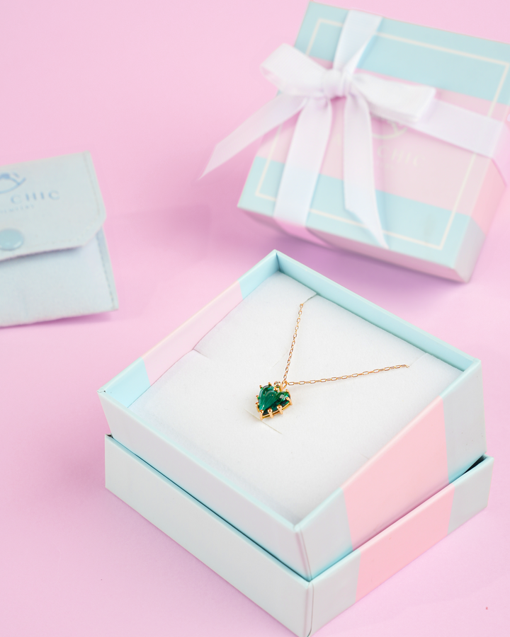 Baby Chic Jewelry Glowing Heart Necklace