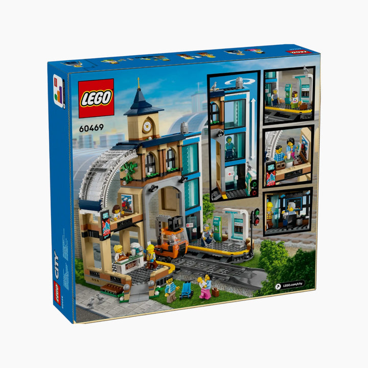 Lego Central Train Station Building Toy Set