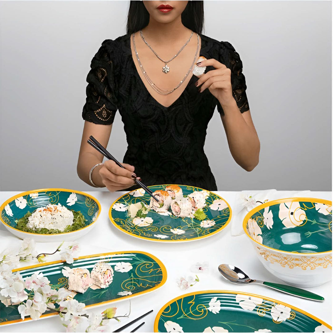 Guzzini Green Fusion Dinner Plate