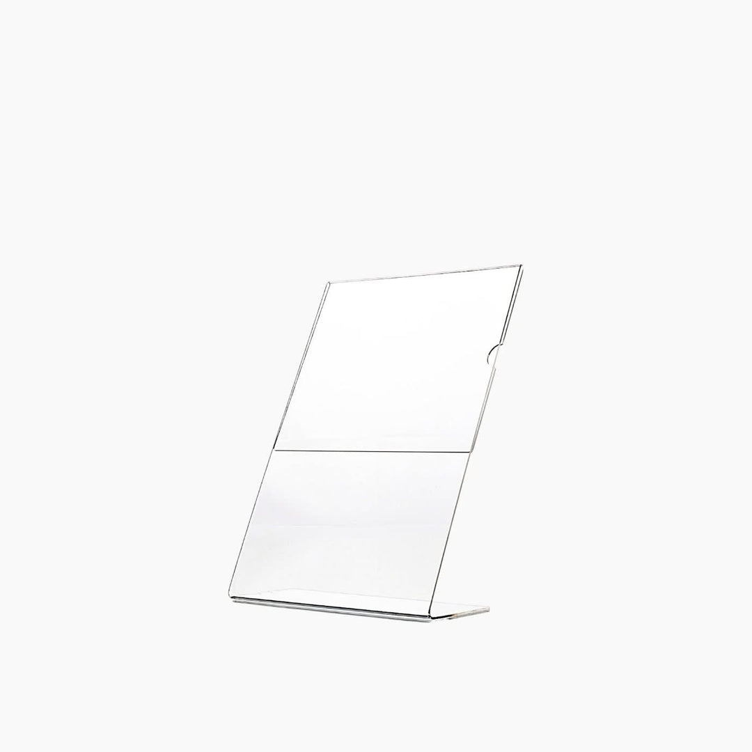 L Shaped Poster Holder