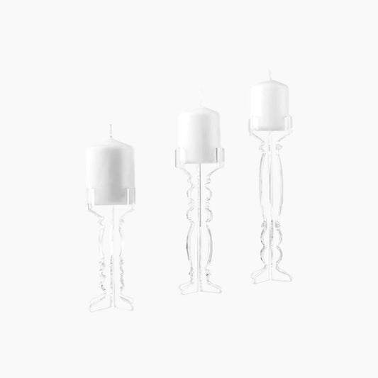 Acrylic Classic Candle Holder