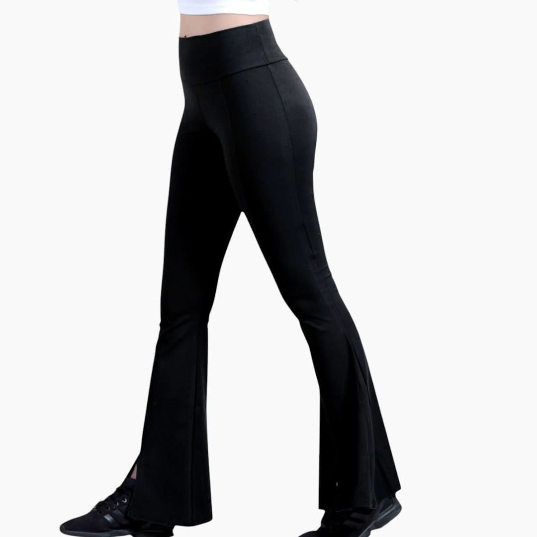 L Official Front Slit Pants