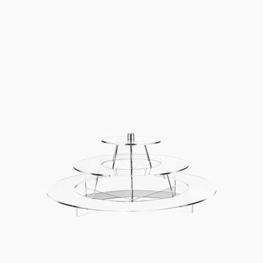 Acrylic and More 3 Levels Cupcake Stand