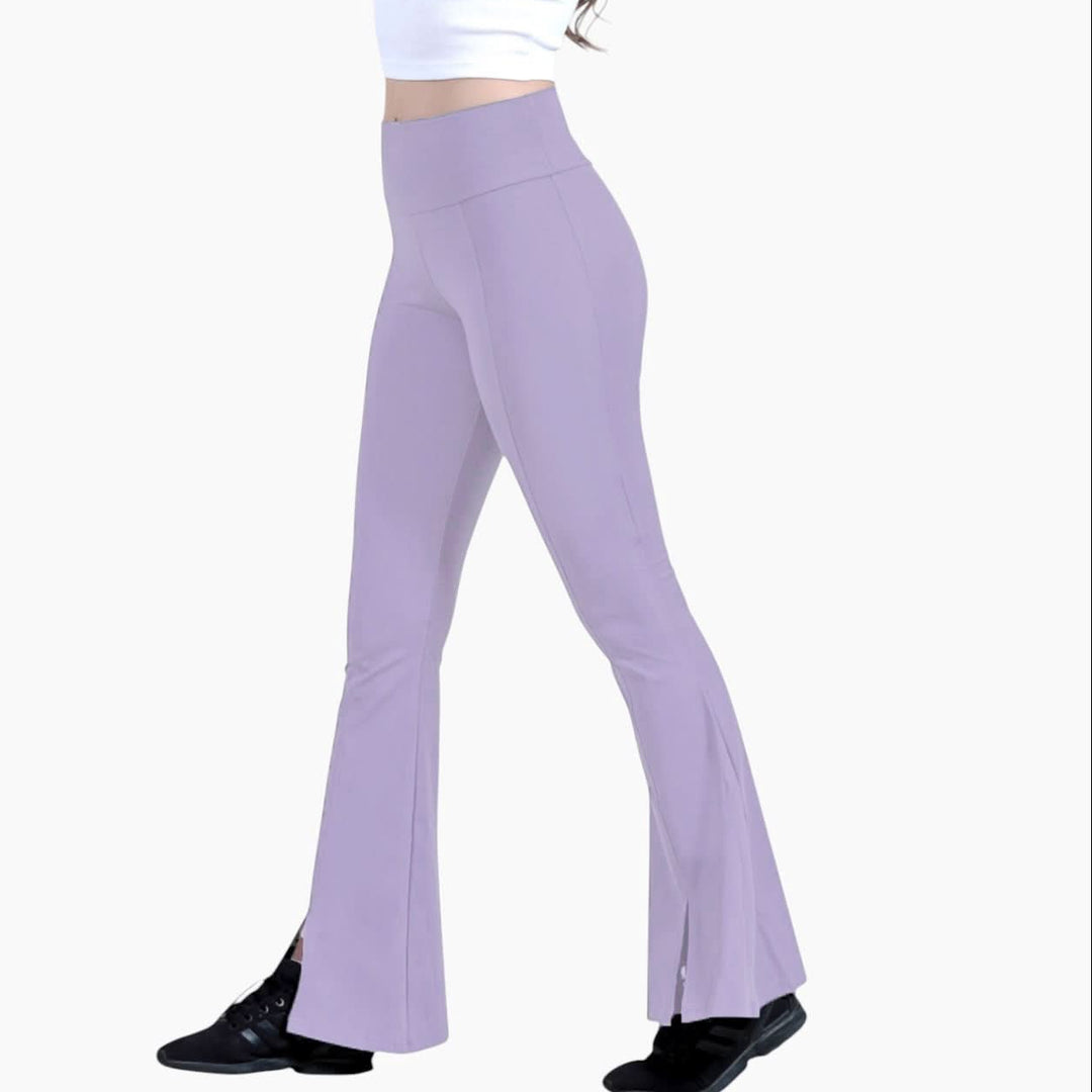 L Official Front Slit Pants