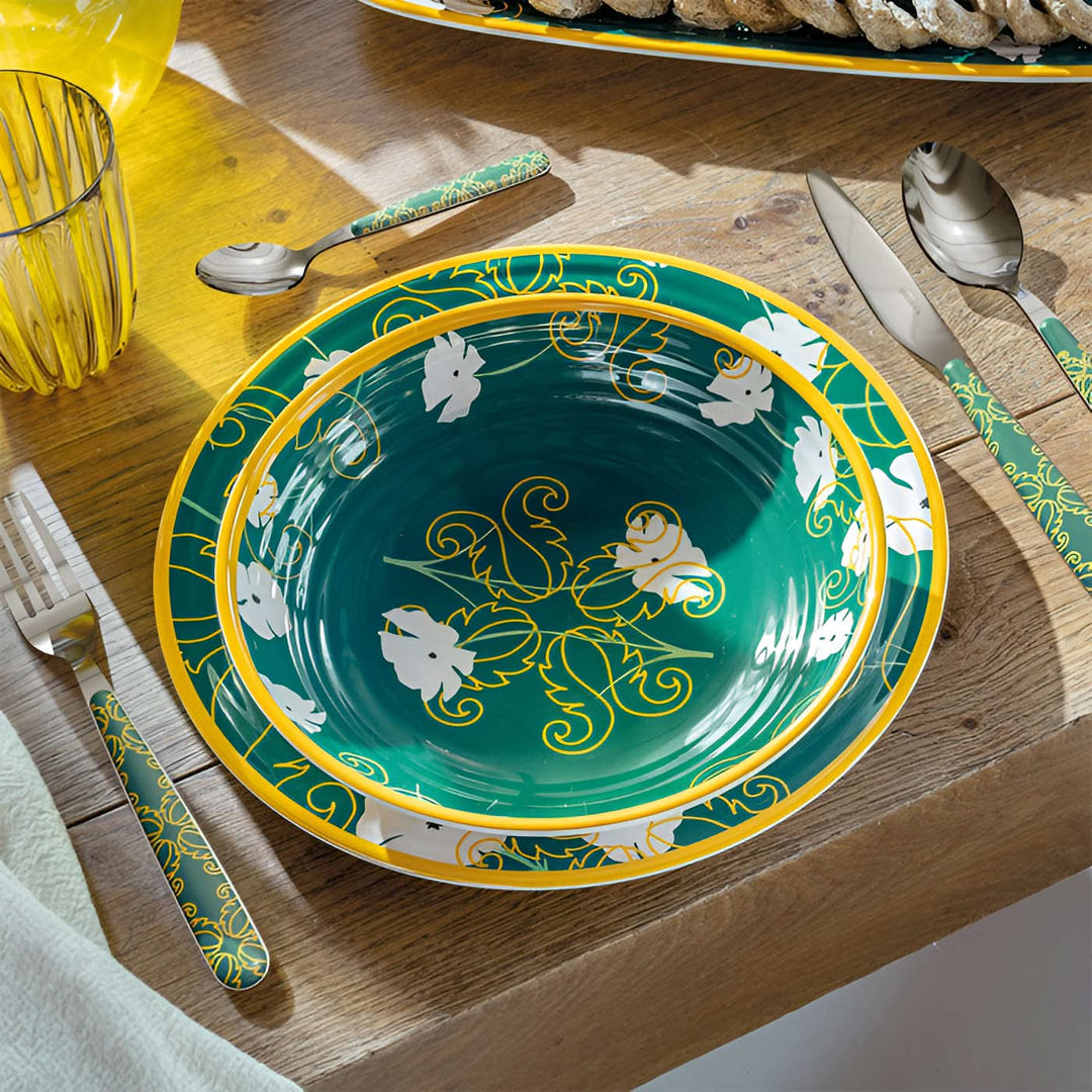 Guzzini Green Fusion Soup Plate
