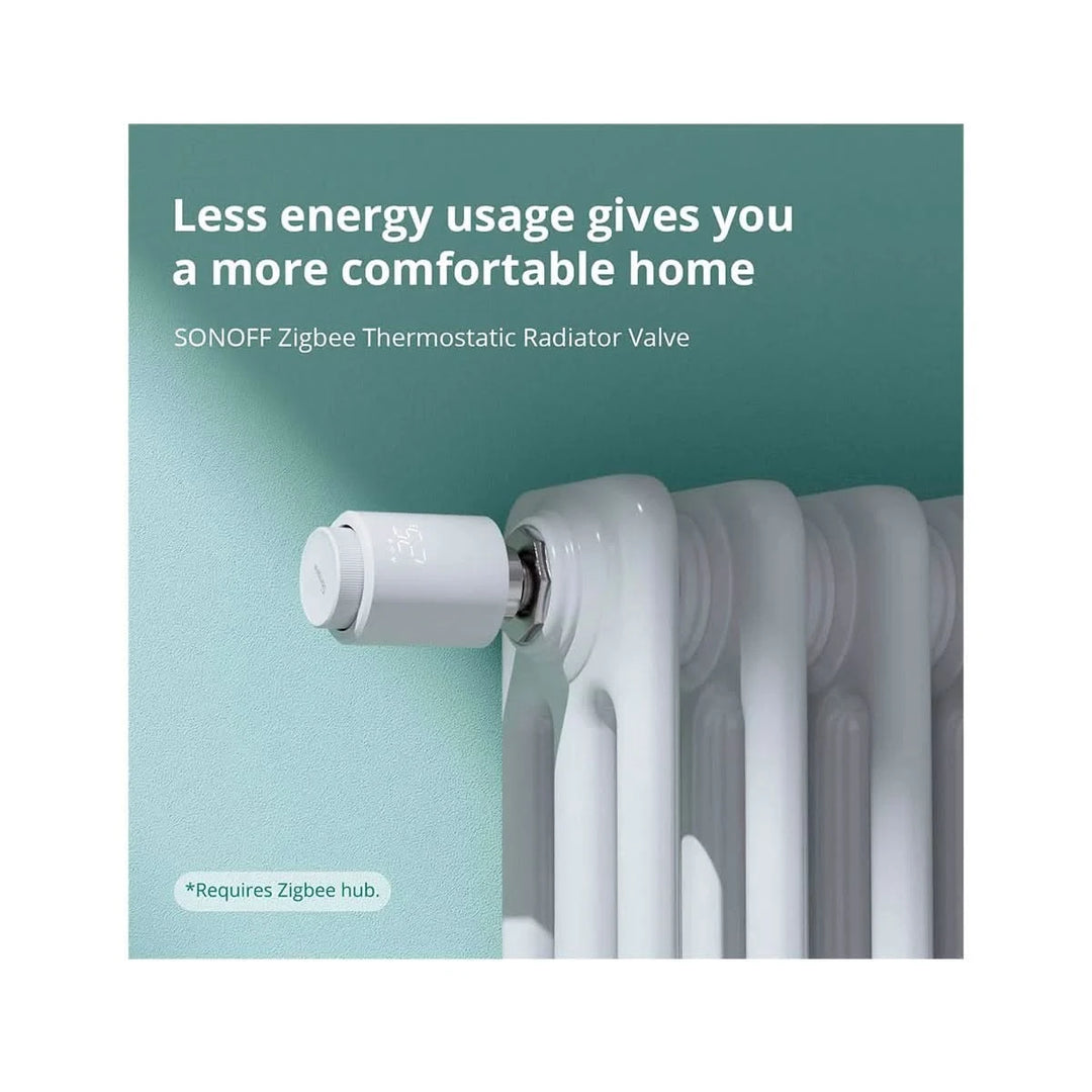 SONOFF Zigbee Thermostatic Radiator Valve - HUNA