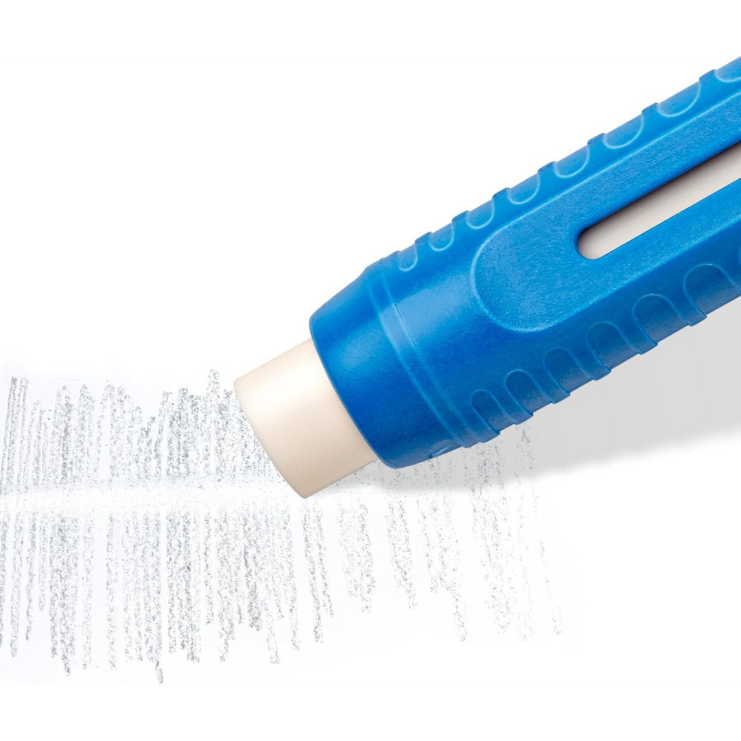 Staedtler retractable eraser with ergonomic grip