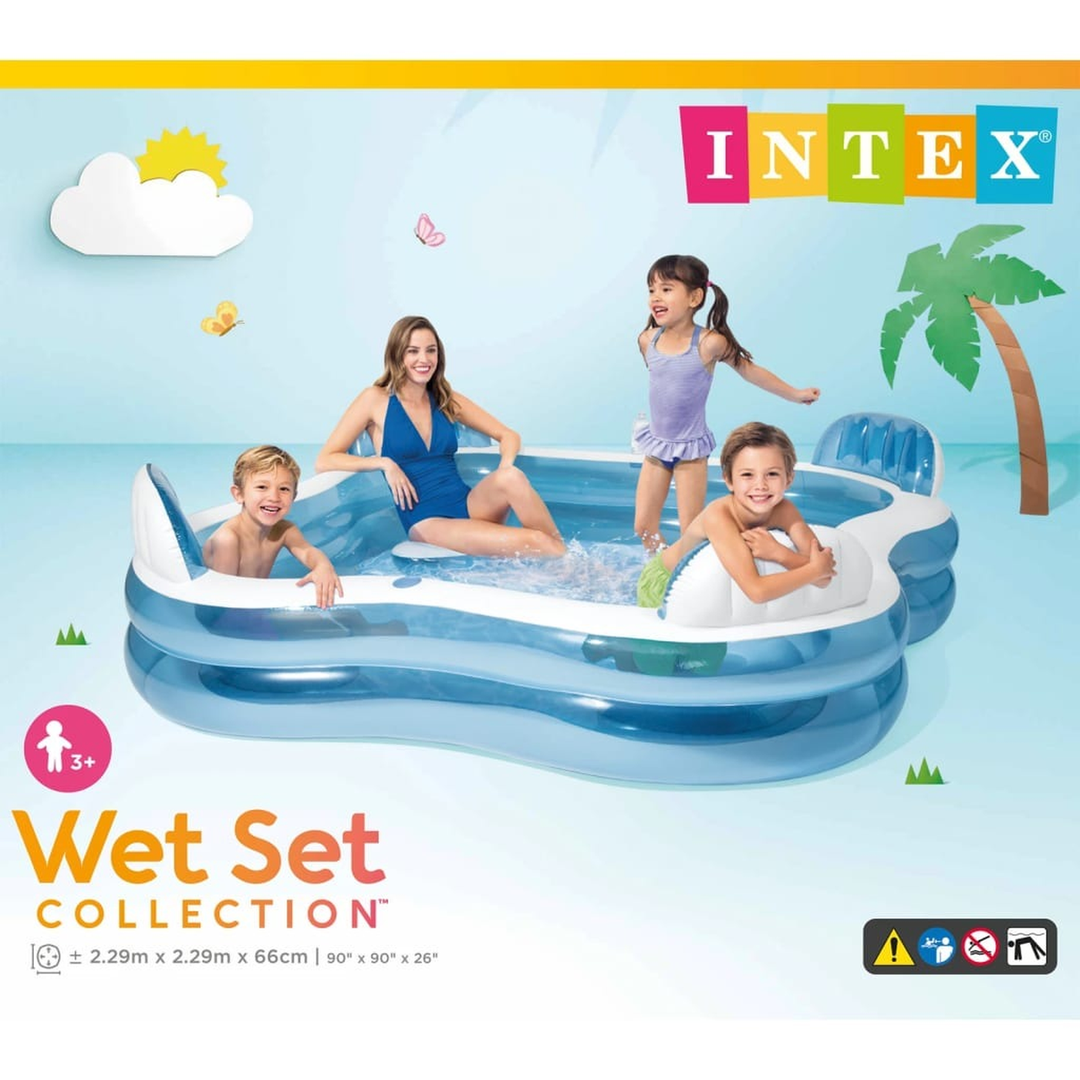 Intex Swim Center Family Lounge Pool