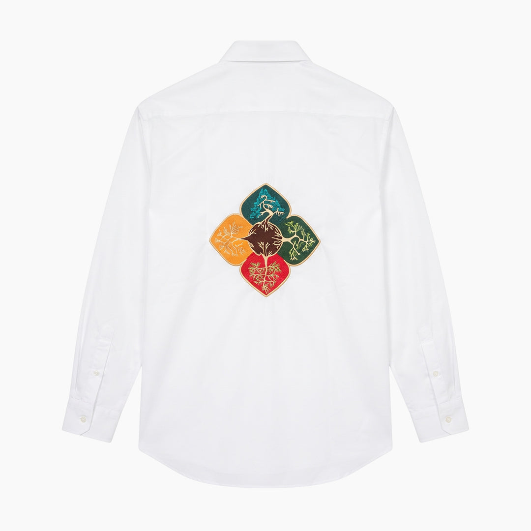 StitcheZ Tree of Life White Shirt