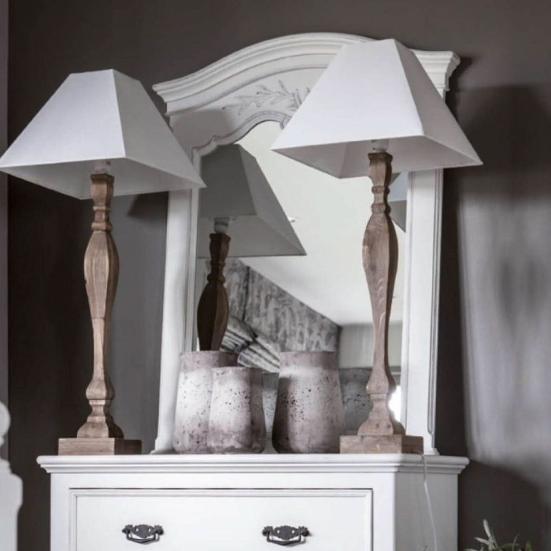 Splendido Home Furniture Trumeau Mirror - HUNA