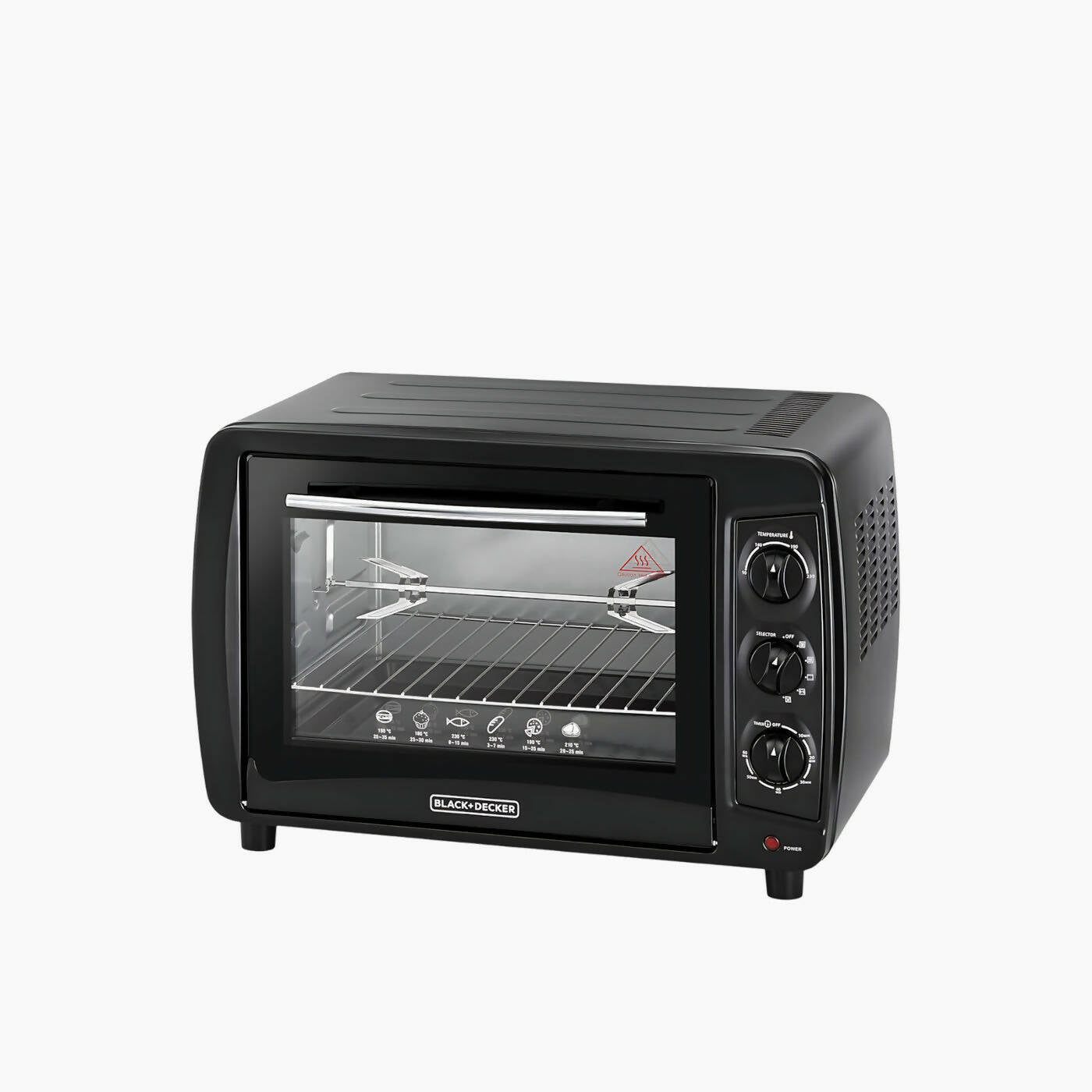 Black + Decker 35L Toaster Oven with Double Glass