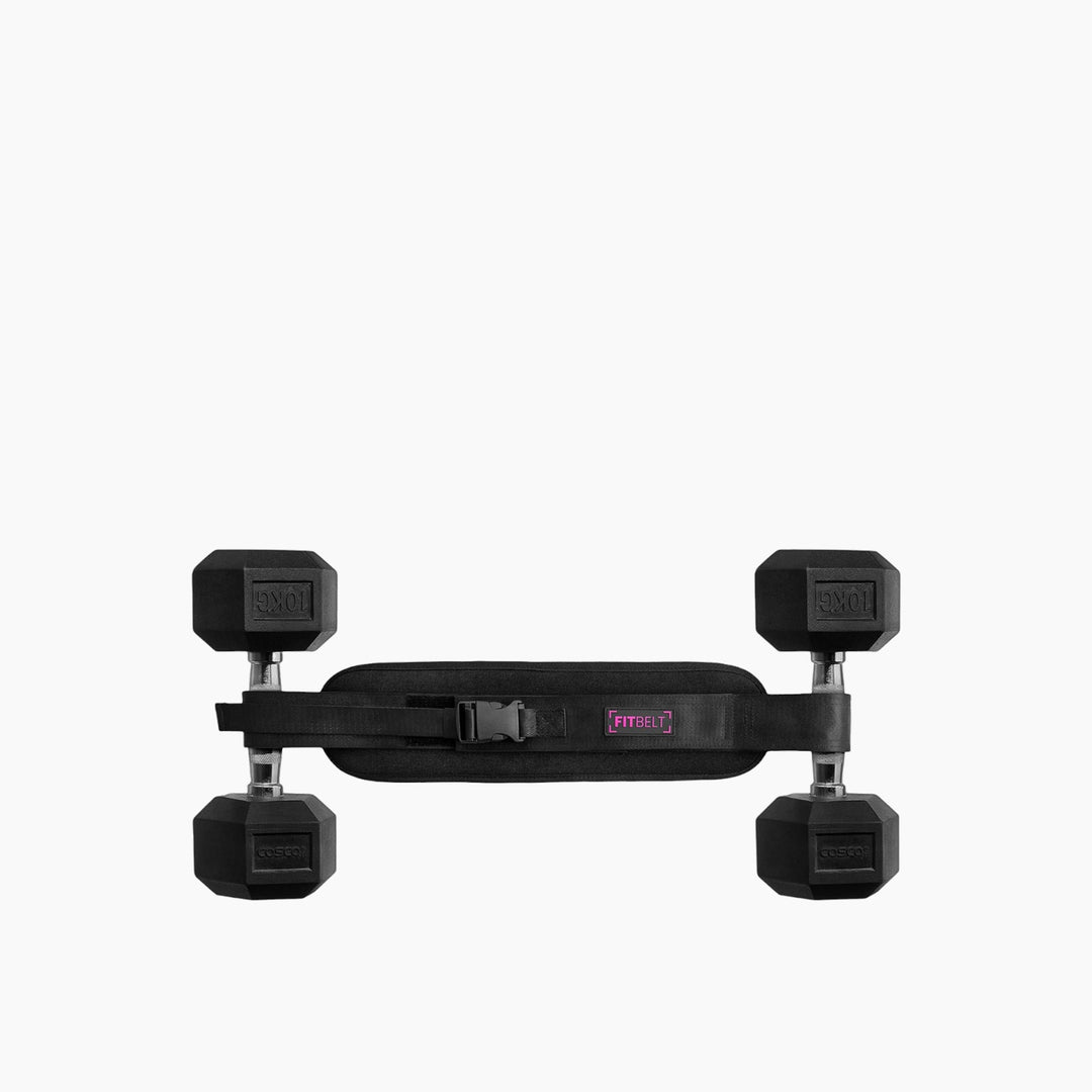 Leather weight belt for lifting support