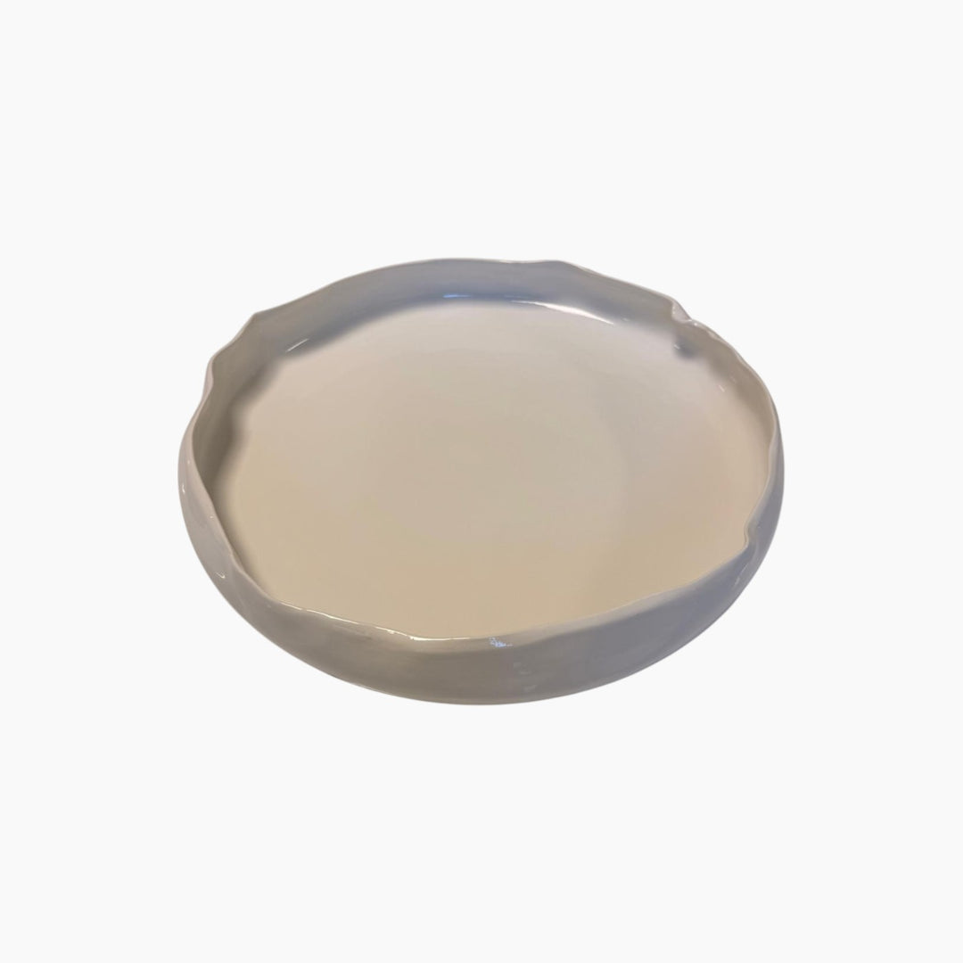 Leap of Clay Low Serving Dish