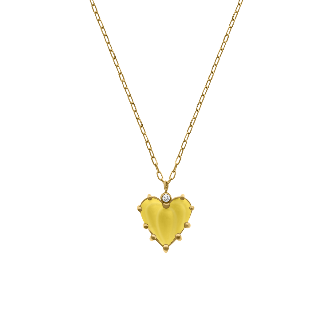 Baby Chic Jewelry Glowing Heart Necklace