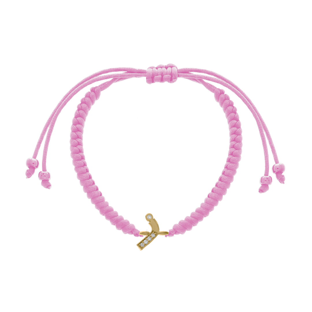 Baby Chic Fine Jewelry Arabic Initial Letter Bracelet - HUNA